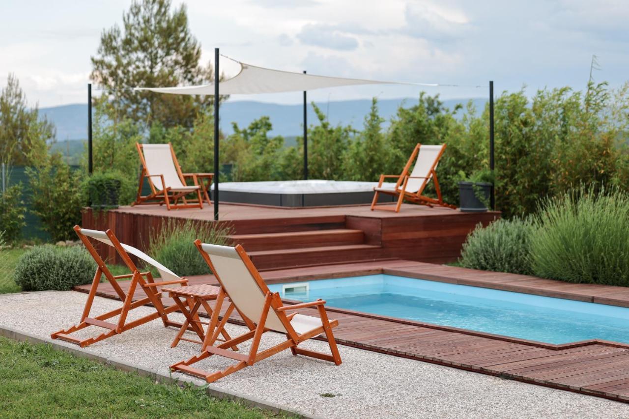Villa Ena With Pool & Jacuzzi Donji Kasic Extérieur photo